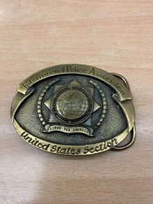 International Police Association Buckle