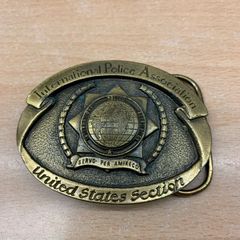 International Police Association Buckle