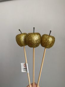 New decorative Glitter Apples
