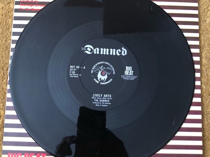 The Damned - Lively Arts (1982) 10"