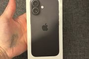 iPhone 16 in black new 128gb unlocked