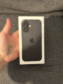iPhone 16 in black new 128gb unlocked