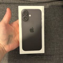 iPhone 16 in black new 128gb unlocked
