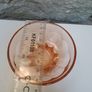 Pink rose glass bowl Image 2