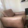 leather swivel armchair Image 4