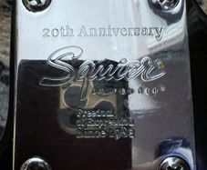Fender Squire 20th Anniversary Bullet Strat