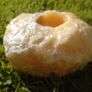 Orange Calcite tea light holder,Natural crystals, Orange Calcite Image 3