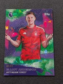 Topps 2026/27 Flagship Edition stars of the premier League Elliot Anderson 62/99