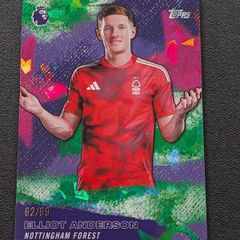 Topps 2026/27 Flagship Edition stars of the premier League Elliot Anderson 62/99