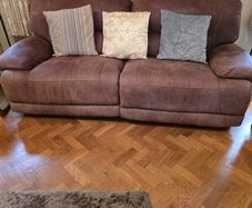 2 seater sofa with armchair