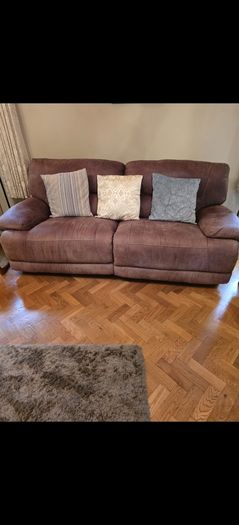 2 seater sofa with armchair