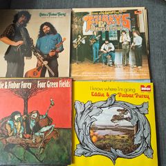 Furey brothers and related 11 + 1, found another) x LPs collection, Irish folk
