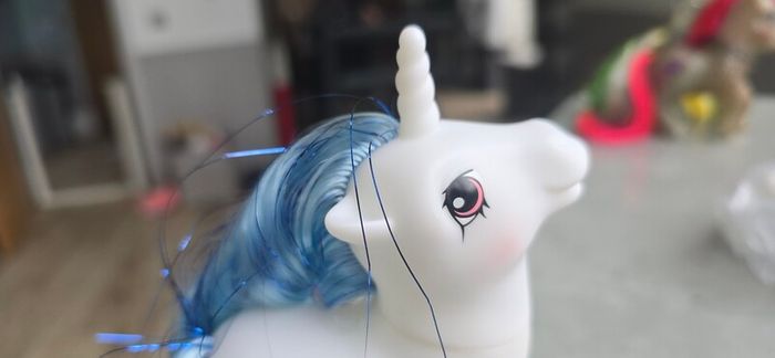 2019 HQG1C Marina Glow in the Dark Custom Ponies like MLP G1 My Little Pony