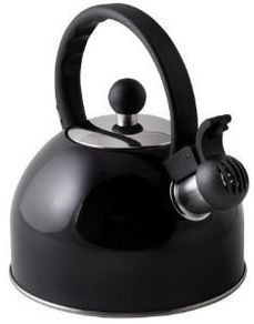 Boil It Whistling Kettle 1.5L in Black