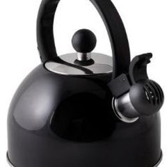 Boil It Whistling Kettle 1.5L in Black