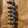 Electric Guitars Machine Head tuners 6 line chrome Jackson fender Stratocaster telecaster esp Ibanez electric guitars parts accessories Image 2