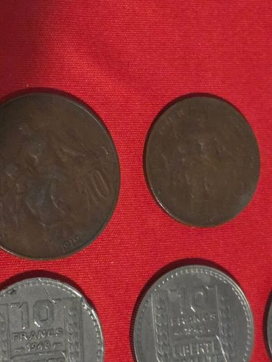 Antique and Vintage French Coins