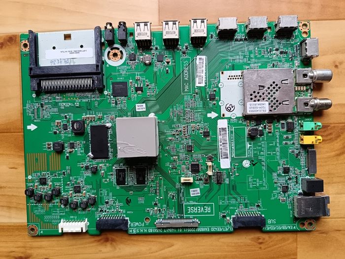 Main Board Mb Lg 55ec930v Oled Tv Eax65612205 (1.0) Ebt63359602 Screen: Lc550lud