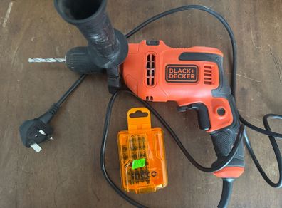 Black & Decker 230V Corded Hammer Drill