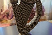 Vintage Irish Harp Ceramic