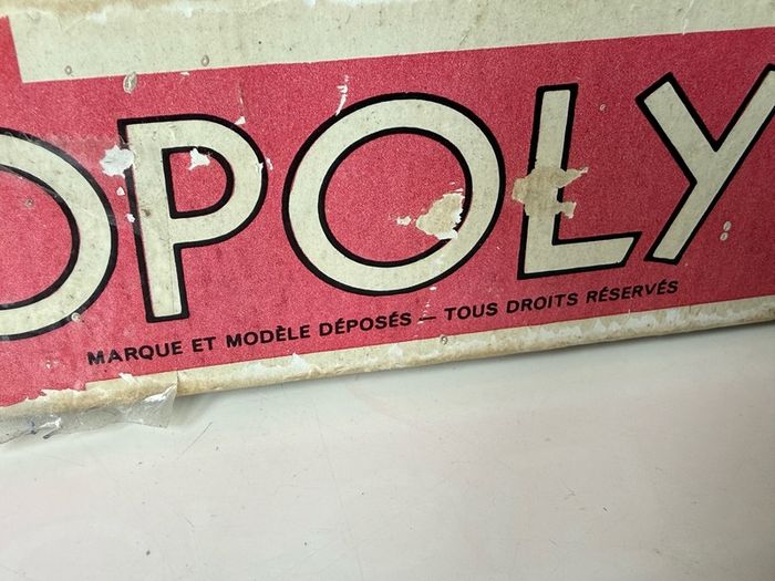 Vintage French Monopoly Miro 1961 Complete
