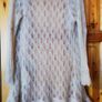 Uttam London Designer Long Lacy  cardy size L 16 Image 2