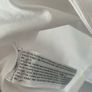 Mango White 100% Cotton Ruffle V-Neck Sleeveless Top - Size Medium. Image 5