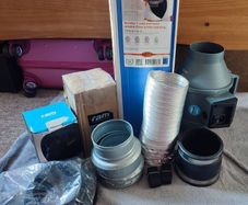 Complete Grow Tent Ventilation Kit  RAM / Can Lite 100mm