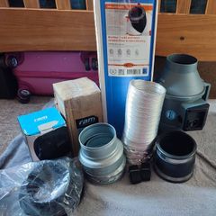 Complete Grow Tent Ventilation Kit  RAM / Can Lite 100mm