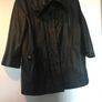 Ladies river island black leather jacket Image 6
