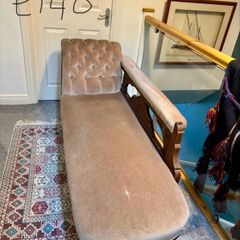 Edwardian chaise lounge