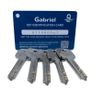 Federal Gabriel 3 Star Euro Cylinder Thumb Turn Door Lock Chrome - Maximum Security 40T/45 Image 2