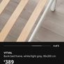 Bunk Bed IKEA (Vitval) + 2 Mattresses (Agotness) Image 3