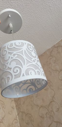 pendant light grey sparkling  REDUCED!!!
