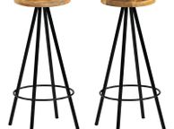 main image for ad Bar Chairs 2 pcs Solid Mango Wood
