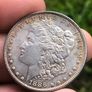 9 x Morgan and Peace Silver Dollars Image 4