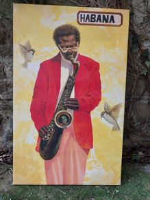 Canvas Print  Habana Jazz Pic Poster
