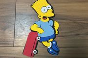 Simpsons door sign