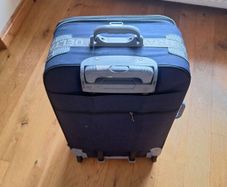 Luggage- Large second hand planne luggage- suitcase.