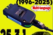 HEX V2 For VAG 1996-2025 Update Unlimits VINs Real V2 Vagcom 25.3.1  Hardware Usb Interface Diagnostic Coding