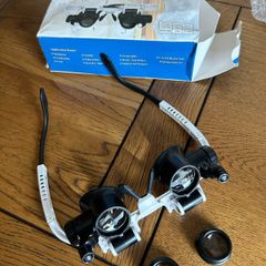 Micro electronics watch repair magnifying glasses