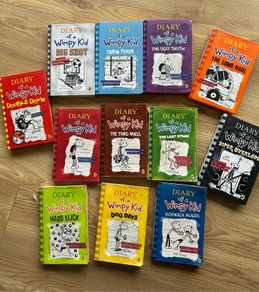 Diary of a Wimpy Kid - 12 books (6 HB)