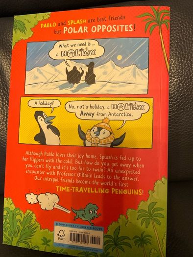 Time- Travelling Penguins and Pablo Splash book new