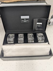 Waterfod crystal by John Rocha napkin holders