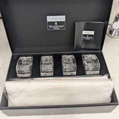 Waterfod crystal by John Rocha napkin holders