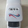 Toy Campervan - White with blue and red decals Image 3
