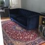 Velvet sofa Image 2