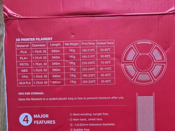 Filament for 3D Printers