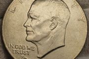 USA United States 1776-1976 Eisenhower 1 Ike Dollar Apollo 11 Moon  Landing