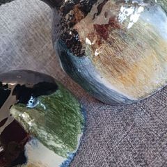 Rossa pottery bespoke studio chalice shaped containers